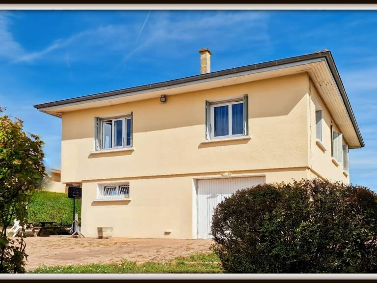 Maison à vendre 122 m² 5 pièces BAGE LA VILLE double garage, terrain 838 m² clos(01) — photo 1