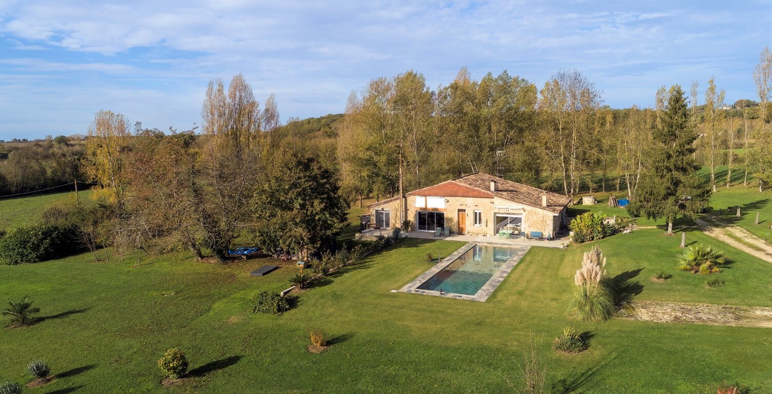 Belle Maison de caractère en pierre avec piscine et terrain de 7.5 ha - Proche de Castillonnès (47) — photo 1