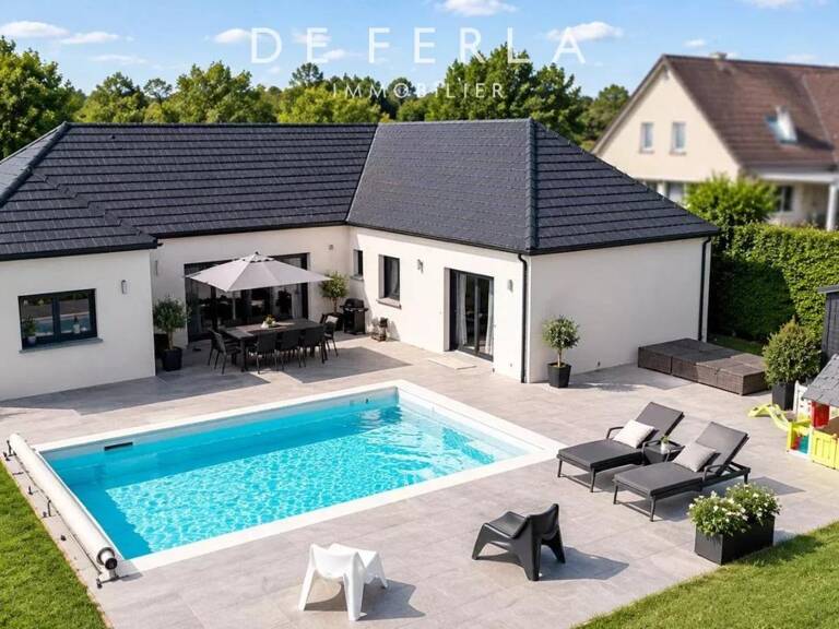 Maison contemporaine avec piscine — À quelques heures de Paris — photo 1