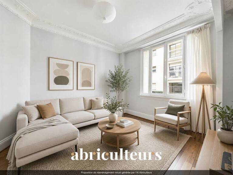 4 pièces au calme sur cour arborée – Charme de l’ancien – Paris 15e Convention – 72 m² — photo 1