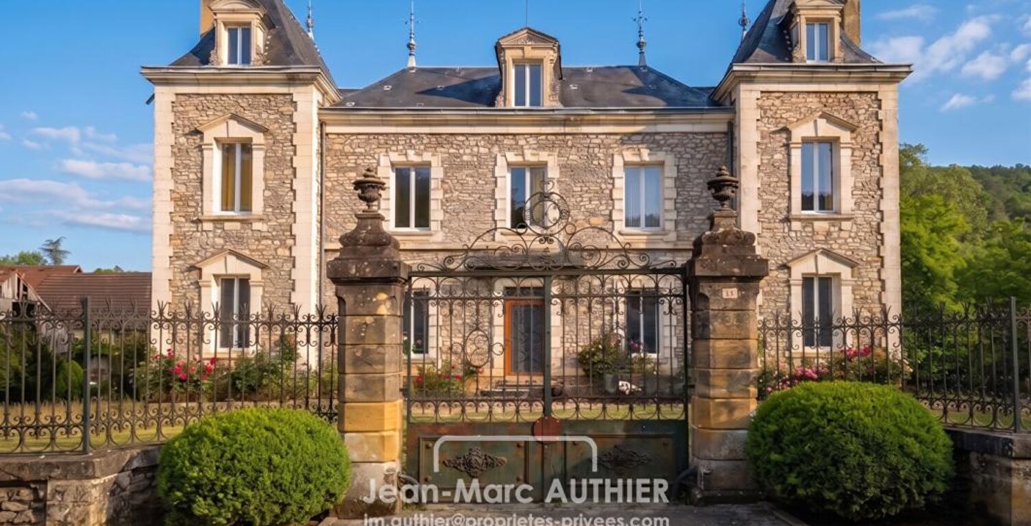Maison de maître de 1904, 8 chambres, gîte, grange, pigeonnier, parc de 1,25 ha en bord de rivière ? Daglan, 26 min de Sarlat — photo 1