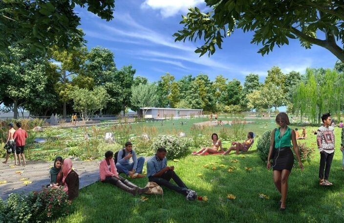 DERNIERS LOTS - 5 PIECES FACE CANAL DE L'OURCQ FRONTIERE BOBIGNY/ROMAINVILLE — photo 5