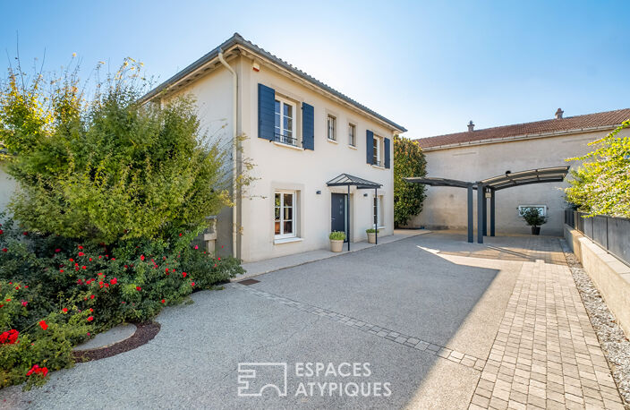 Maison de caractère avec piscine et verrière — photo 5