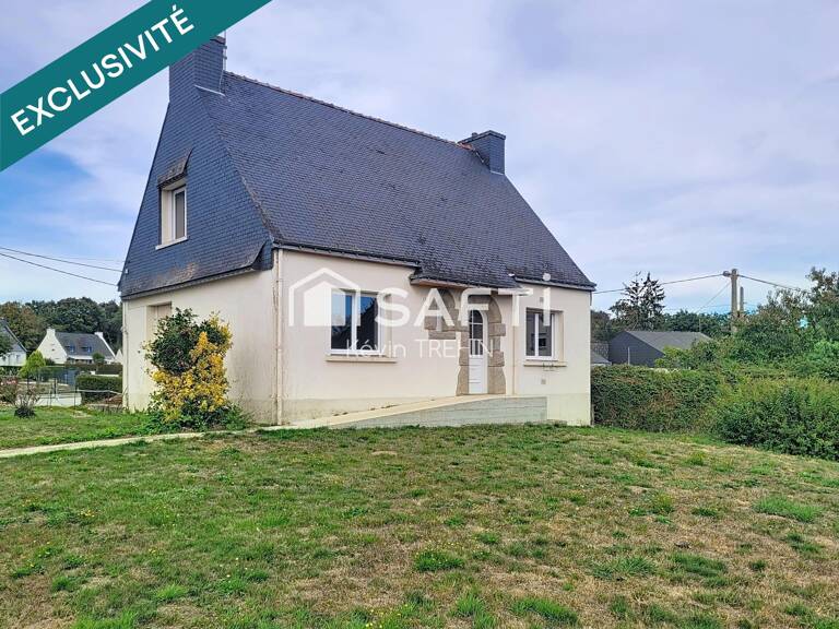 Maison 98 m²  Sous-sol complet  Terrain clos 1021 m²  Radenac (bourg) — photo 1