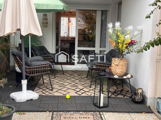 Compiègne , appartement 2 chambres avec jardinet — photo du bien