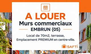 Commerce 3 Pièces 70 m² à louer à Embrun (05200)
