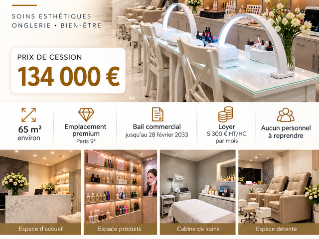 Vente Esthétique, Coiffure — photo du bien