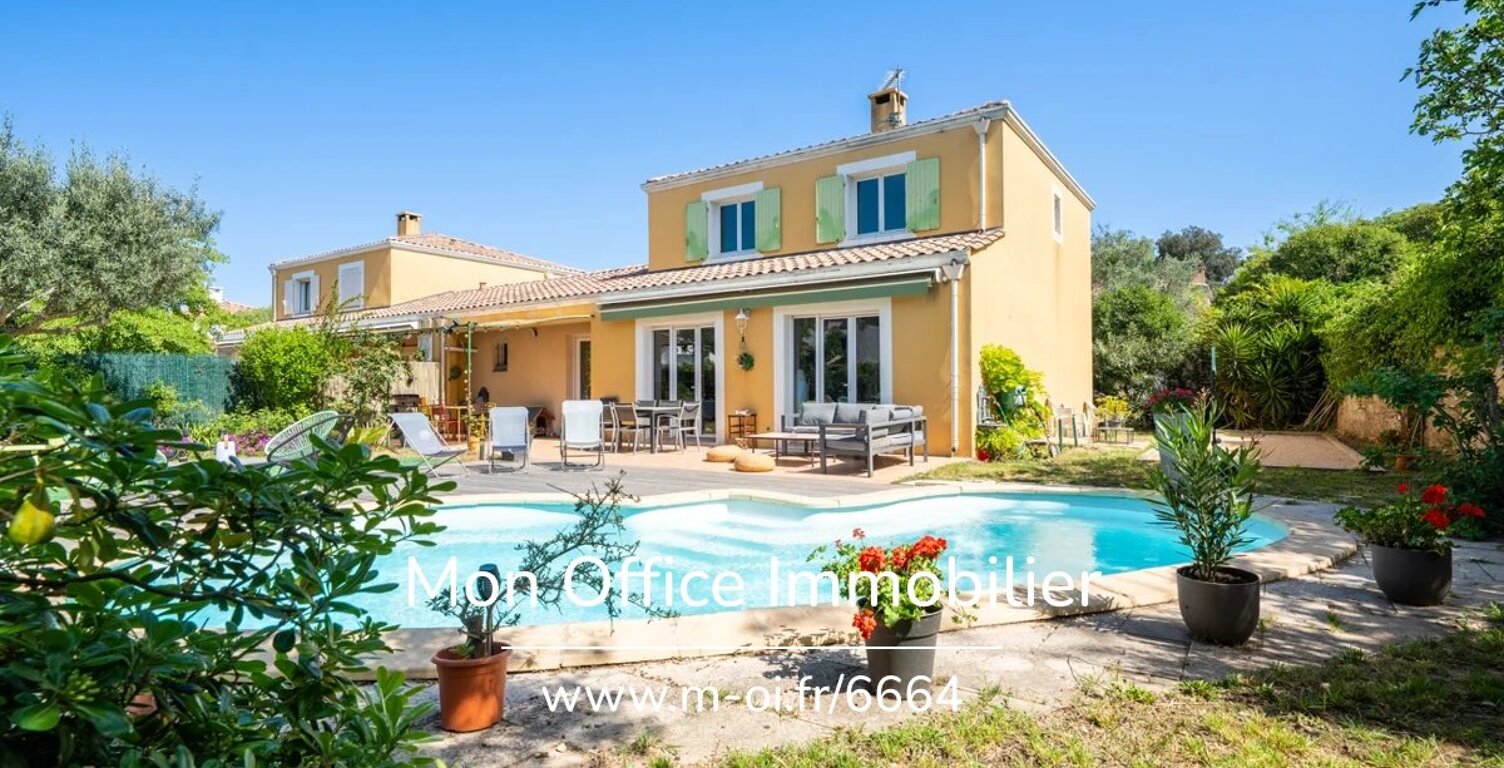 Référence : 6664-NZW. - Maison 4 chambres - piscine, sous sol, garage — photo 1