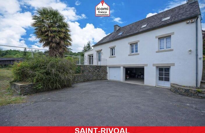 FINISTERE - Saint-Rivoal (29190) - A VENDRE - MAISON RENOVEE EN 1999 DE  165M²  - 4 CHAMBRES - SOUS SOL COMPLET - 3 HANGARS - 9000M² DE TERRAIN - PIECE DE VIE DE 67M² — photo 2