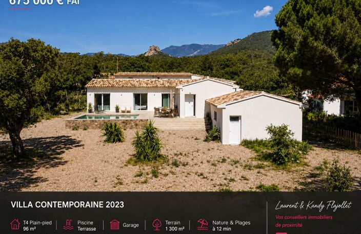 Maison T4 avec piscine  - 20137 LECCI - CORSE DU SUD - FRANCE — photo 2