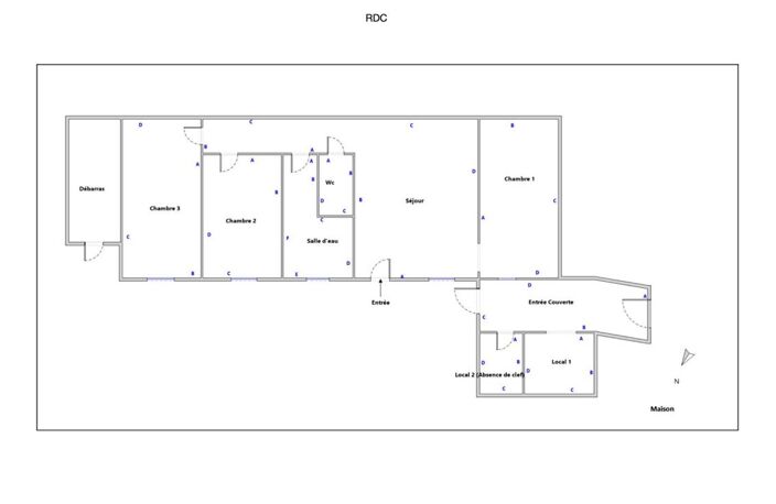 Immeuble 3 lots - centre-ville La Tremblade - rendement locatif — photo 2