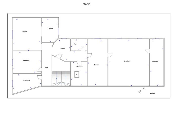 Immeuble 3 lots - centre-ville La Tremblade - rendement locatif — photo 3