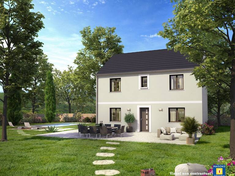 Projet de construction d'une maison 102 m² avec terrain à NEMOURS (77) — photo 1