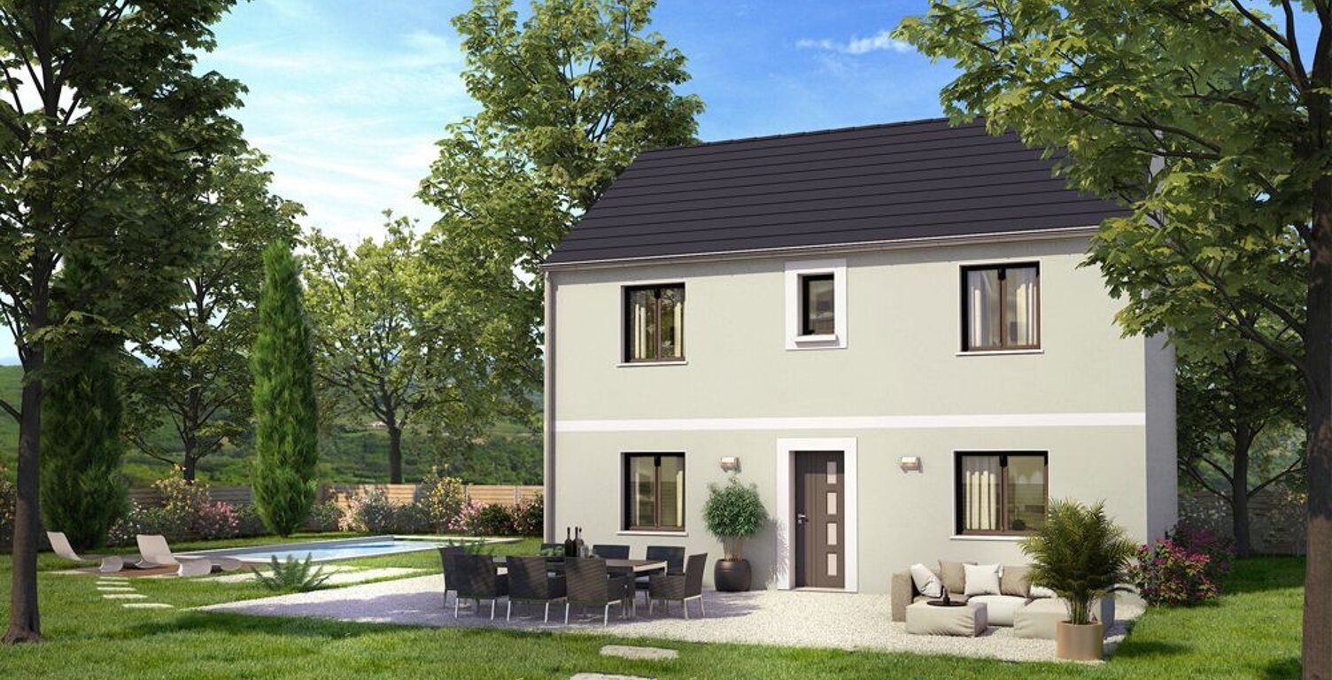 Projet de construction d'une maison 102 m² avec terrain à NEMOURS (77) — photo 1