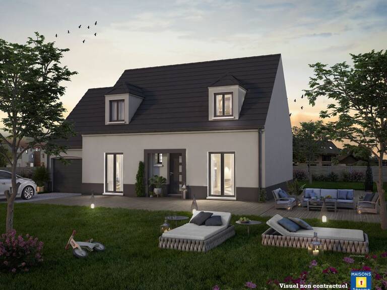 Projet de construction d'une maison 116 m² avec terrain à MOISENAY (77) — photo 1
