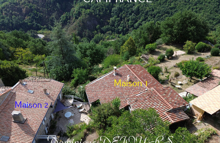 EXCLUSIVITÉ – GLUIRAS (07190) | PROPRIÉTÉ EN PIERRES – 4 HECTARES – 600 M D’ALTITUDE — photo 2
