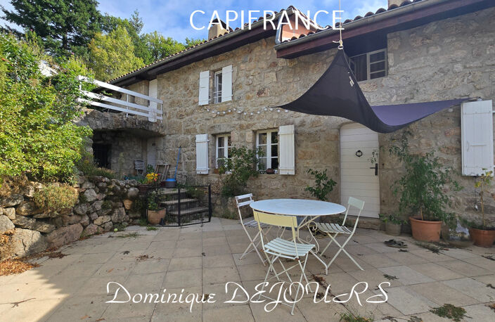 EXCLUSIVITÉ – GLUIRAS (07190) | PROPRIÉTÉ EN PIERRES – 4 HECTARES – 600 M D’ALTITUDE — photo 4