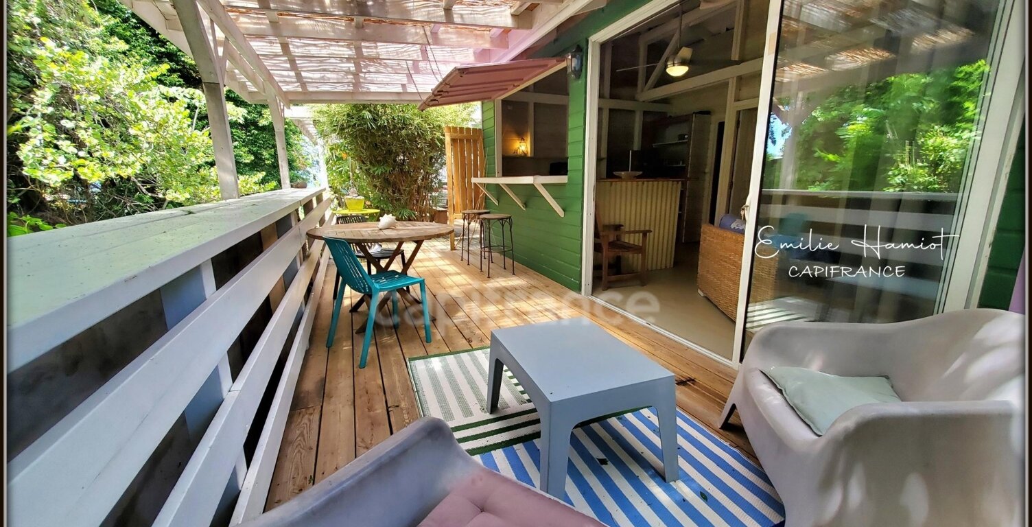 A louer - Case Pilote Fond Boucher - Maisonnette 2 pièces avec terrasse, piscine commune — photo 1