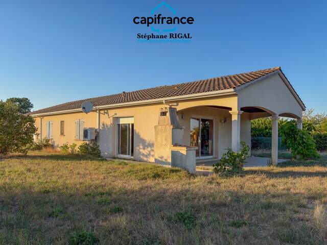 Maison à vendre 5 pièces SAINT VITE (47) maison de 96m2 sur terrain clos de 1868m2 — photo du bien