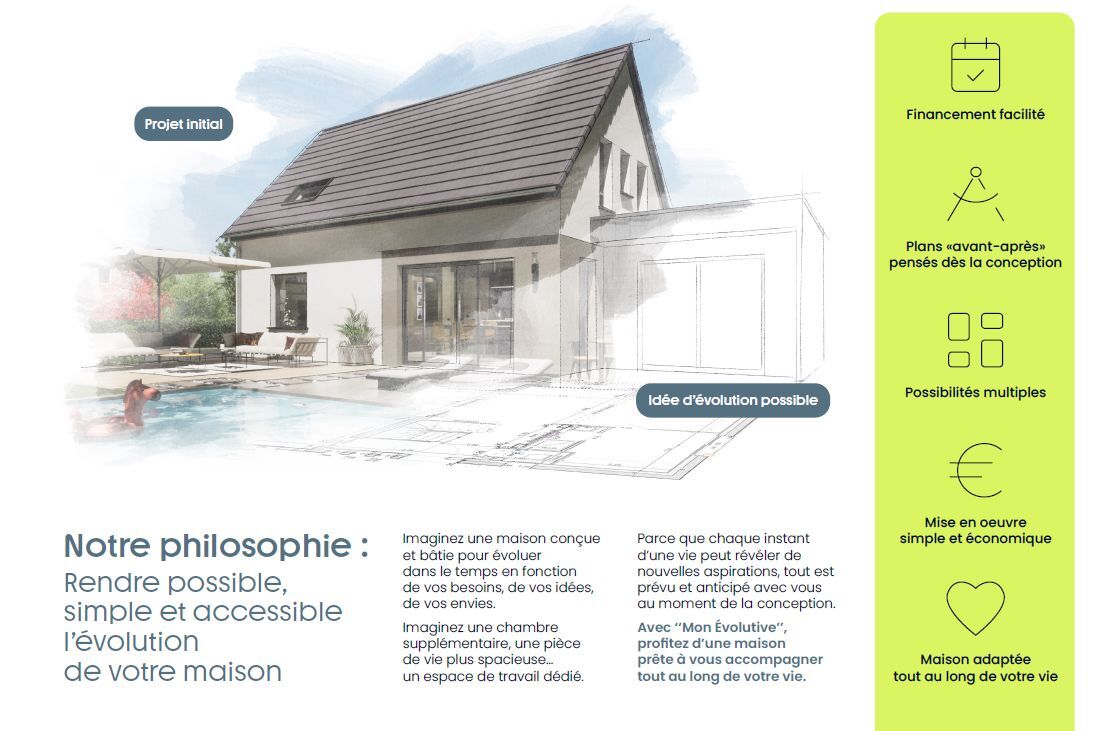 A Benfeld maison 100m2 avec terrain de 463m2