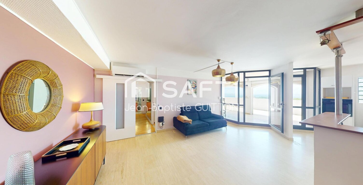 T3 meublé avec vue mer, terrasse et garage — photo 1