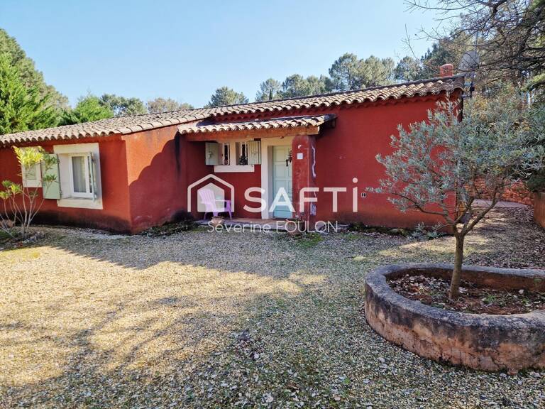 Maison de plain pied dans un hameau sécurisé - Piscine chauffée- Roussillon, Luberon — photo 1