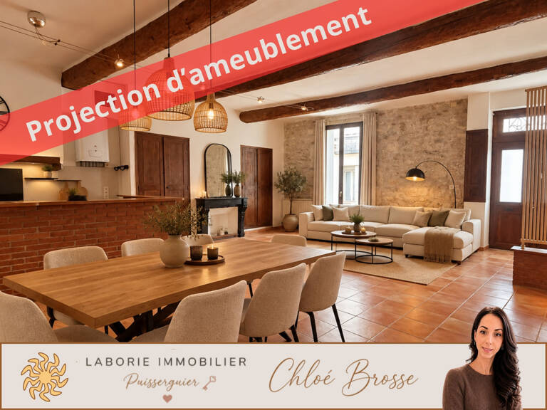 MAISON DE VILLAGE T5 DE 179M2 DE 3 NIVEAUX AVEC TERRASSE ET — photo 1