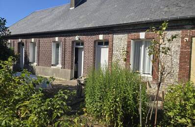Maison brique et silex axe Fécamp Cany-Barville  — photo du bien