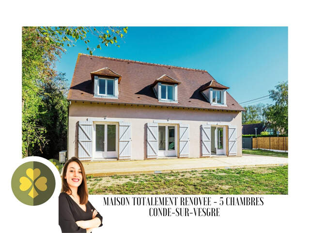 GAMBAIS   MAISON FAMILIALE ENTIÈREMENT RÉNOVÉE   5 CHAMBRES — photo du bien