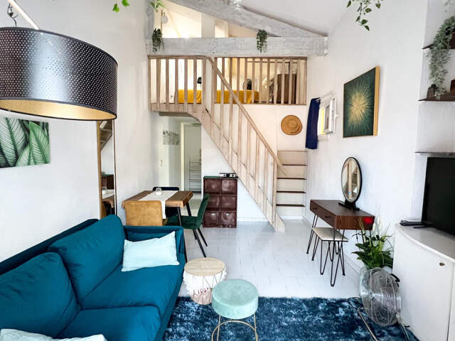 LE CANNET   COUP DE COEUR   DERNIER ÉTAGE   BALCON & PARKING — photo du bien