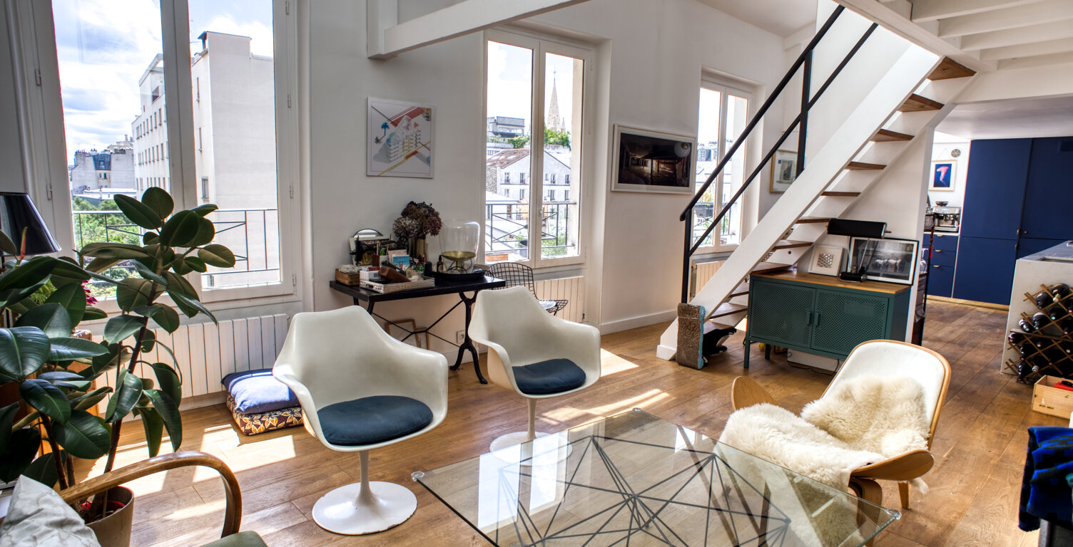 Loft au coeur du Faubourg du Temple au calme et sans vis-à-vis — photo 1