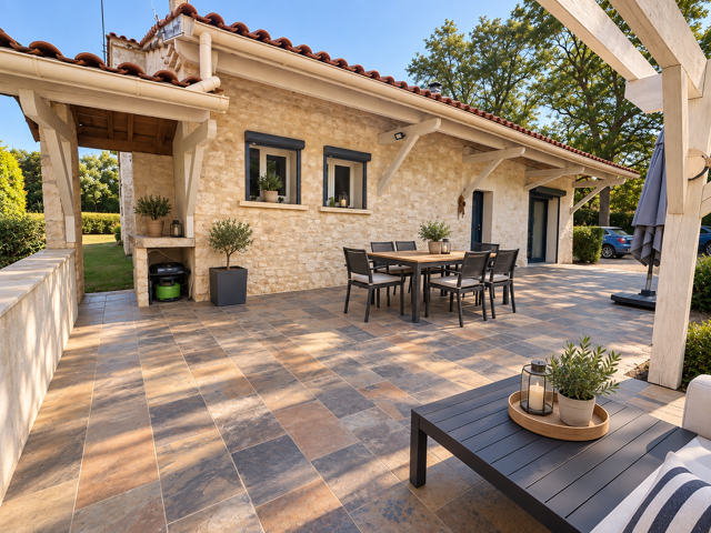 Maison en pierres RENOVEE sur 145 m2 hab, campagne — photo du bien