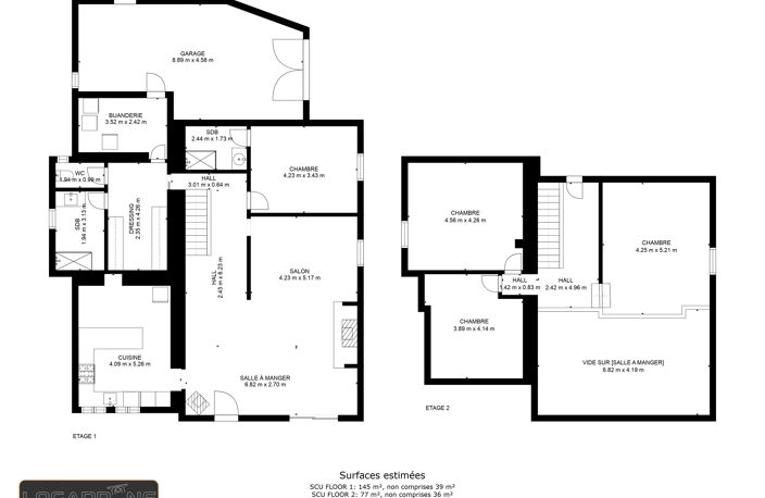 Maison en pierres RENOVEE sur 145 m2 hab, campagne — photo 2