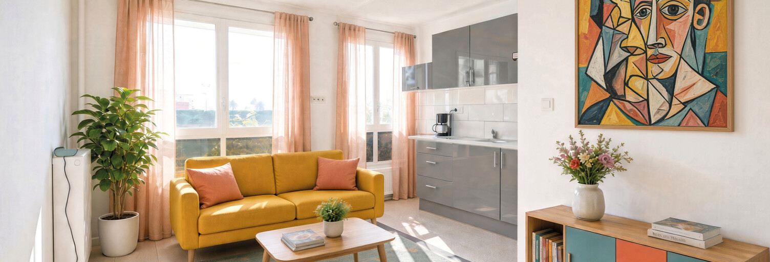 Appartement 1 Pièce 21 m² à vendre à Nice (06000)