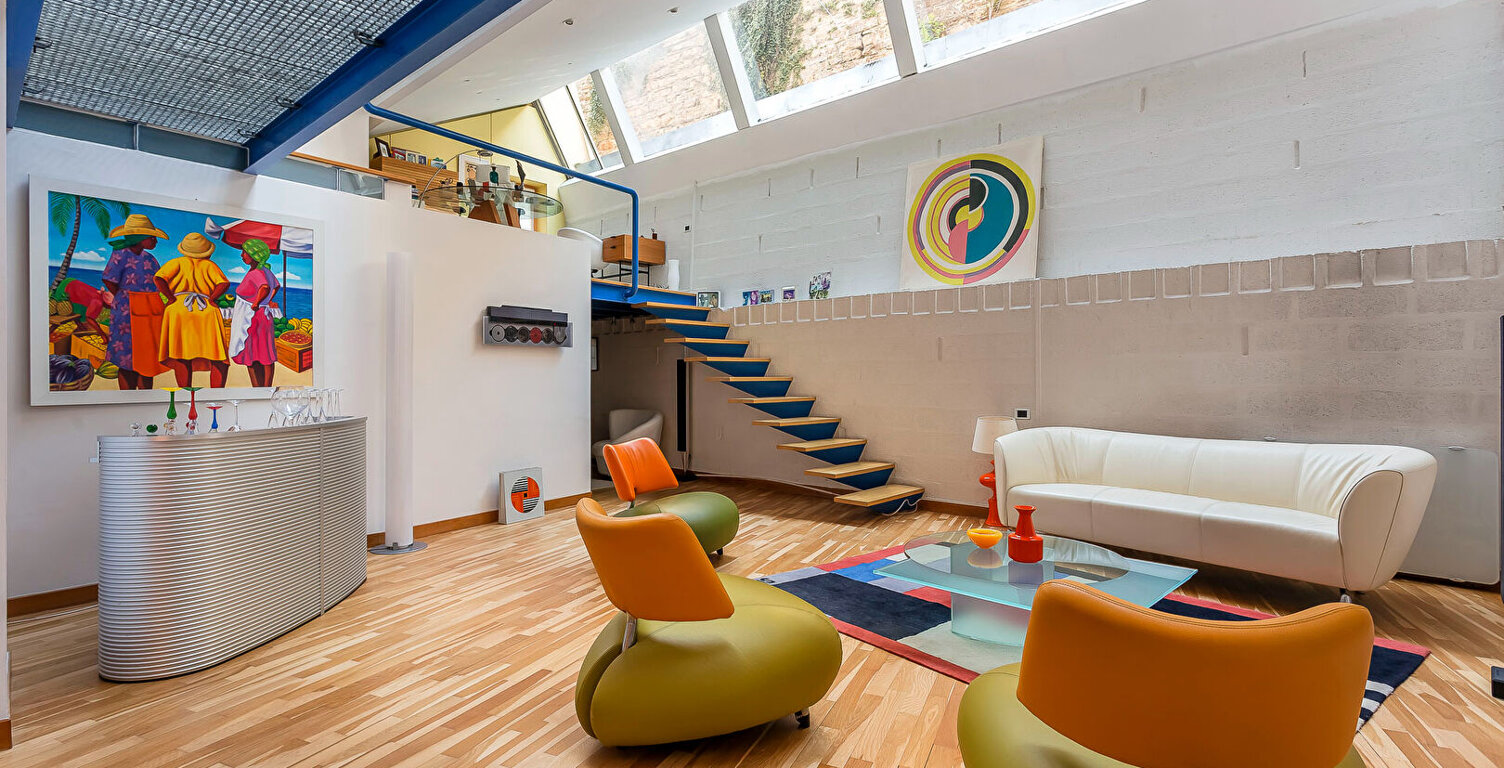Loft avec jardin au centre de la Croix-Rousse — photo 1