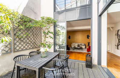 Loft à la rénovation contemporaine au calme avec patio privatif — photo du bien