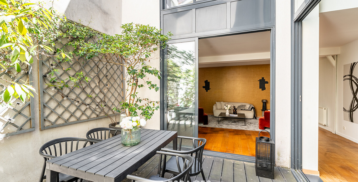 Loft à la rénovation contemporaine au calme avec patio privatif — photo 1