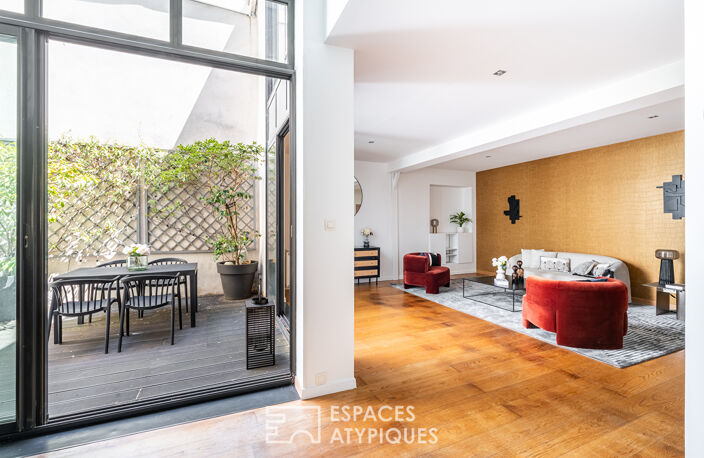 Loft à la rénovation contemporaine au calme avec patio privatif — photo 5