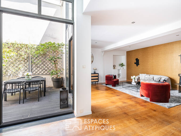 Loft à la rénovation contemporaine au calme avec patio privatif — photo 1