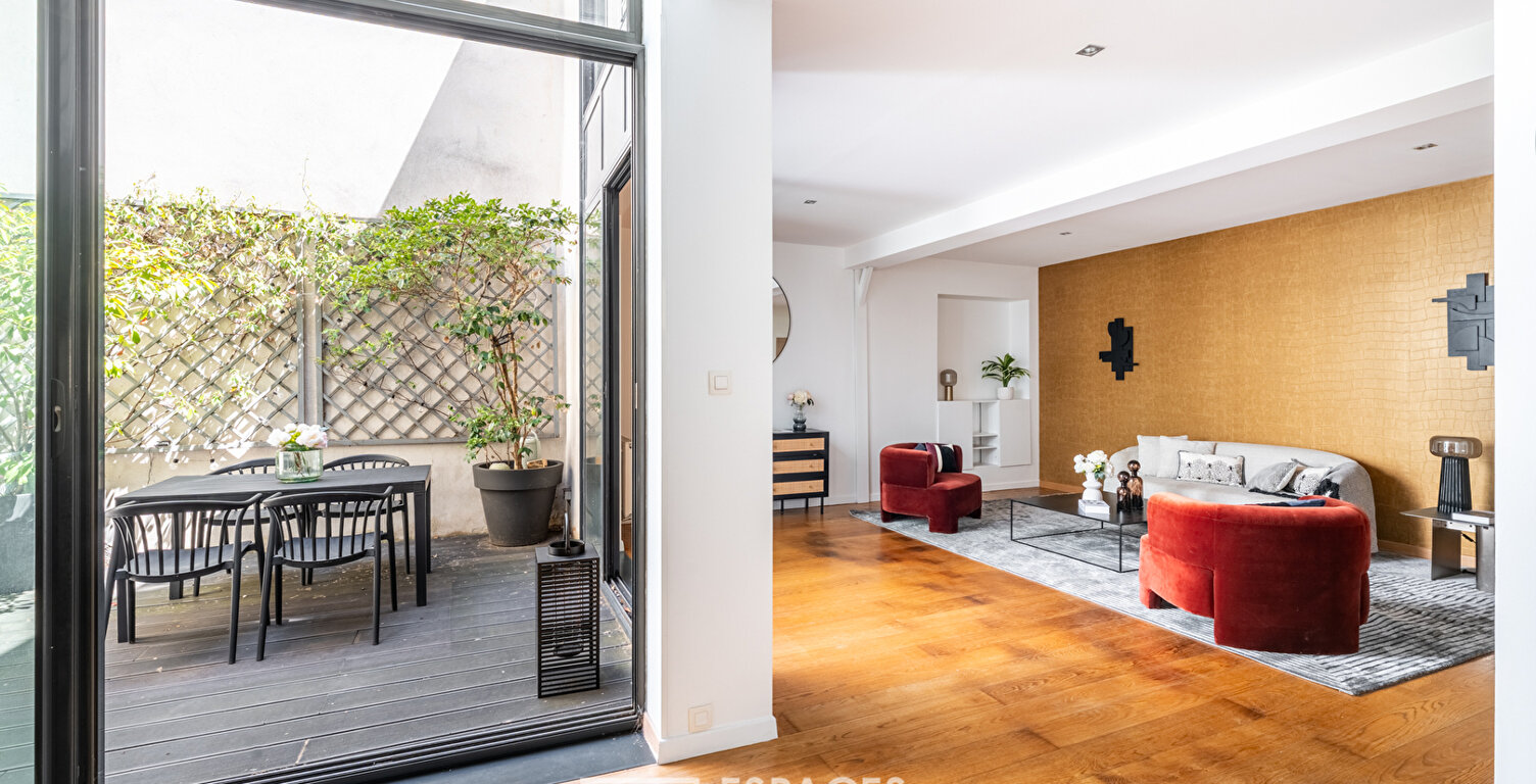 Loft à la rénovation contemporaine au calme avec patio privatif — photo 1