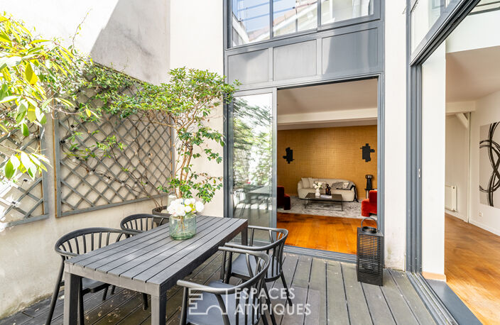 Loft à la rénovation contemporaine au calme avec patio privatif — photo 2