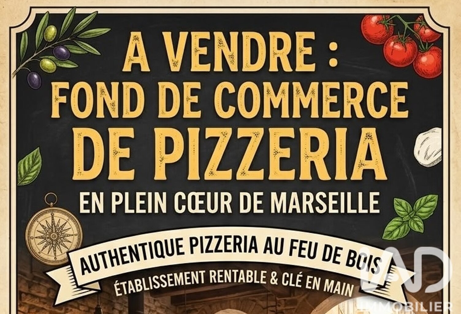 Vente Crêperie, Pizzeria 95 m&sup2; — photo 1