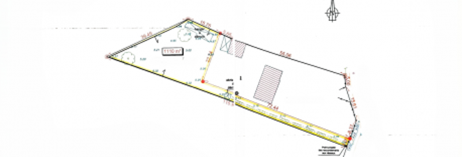 Terrain  1110 m² à vendre à La Chapelle-des-Marais (44410)
