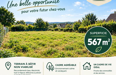 Vente Terrain à bâtir 567 m&sup2; — photo du bien