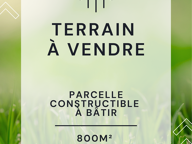 Vente Terrain à bâtir 800 m&sup2; — photo 2