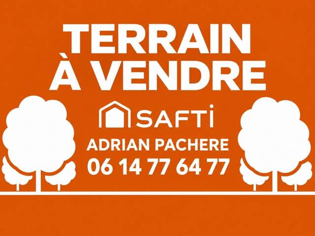 RARE SUR LE SECTEUR ! Un terrain de 1 884 m² dont 1 058 m² constructibles, offrant calme, intimité et cadre naturel privilégié. — photo du bien