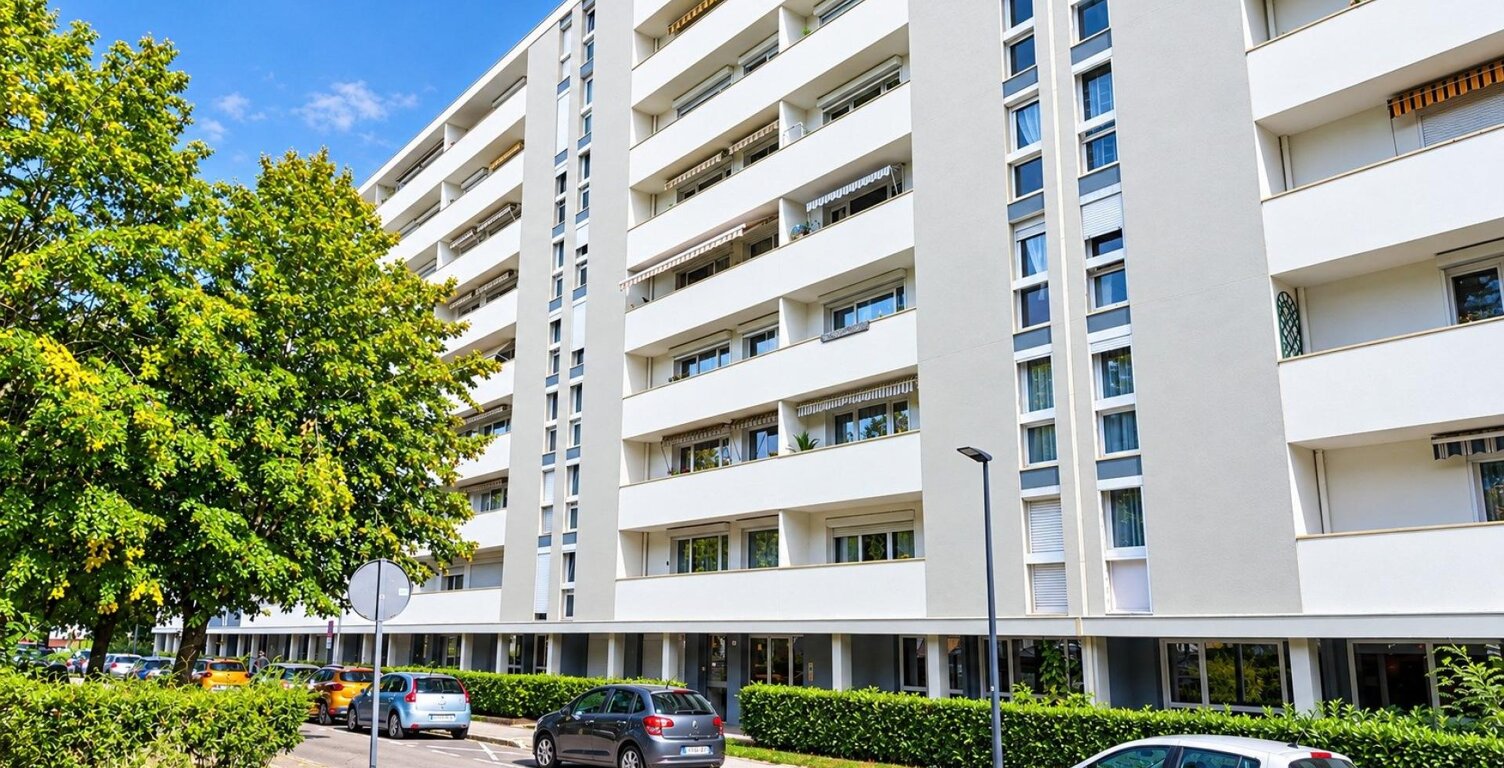 BEL APPARTEMENT 3 PIÈCES AVEC 2 BALCONS PROCHES DE TOUTES COMMODITES — photo 1