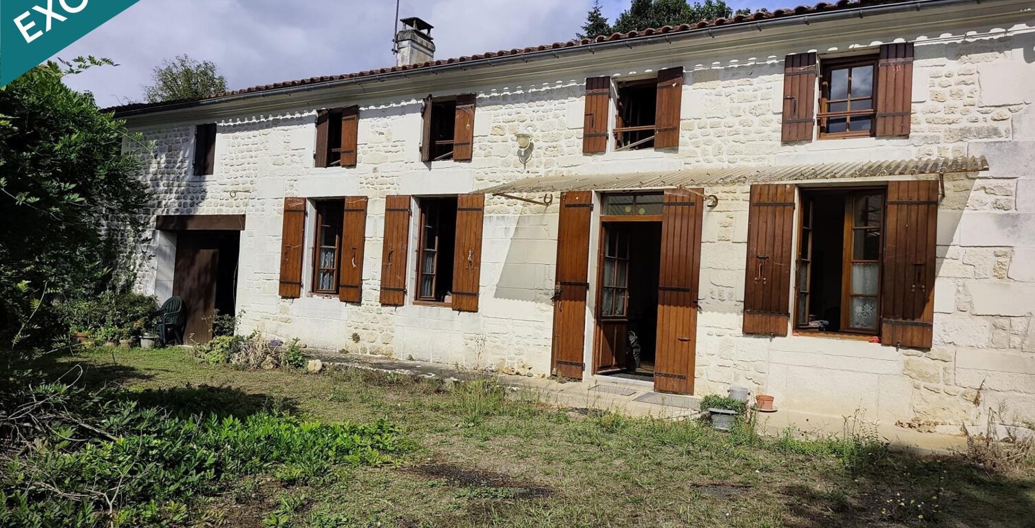 Maison charentaise 153 m²  chai 90 m²  3,47 ha  hangar — photo 1
