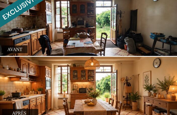 Maison charentaise 153 m²  chai 90 m²  3,47 ha  hangar — photo 5