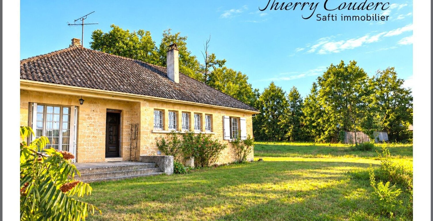Maison en pierre avec trois chambres et terrain. — photo 1